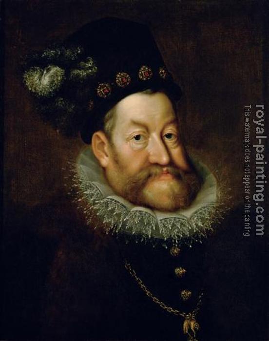 Hans Von Aachen : Portrait of rudolf ii holy roman emperor